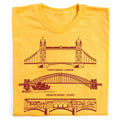 Famous Bridges - Adult & Kids T-Shirts, Sweatshirts & Hoodies apparel design preview 1