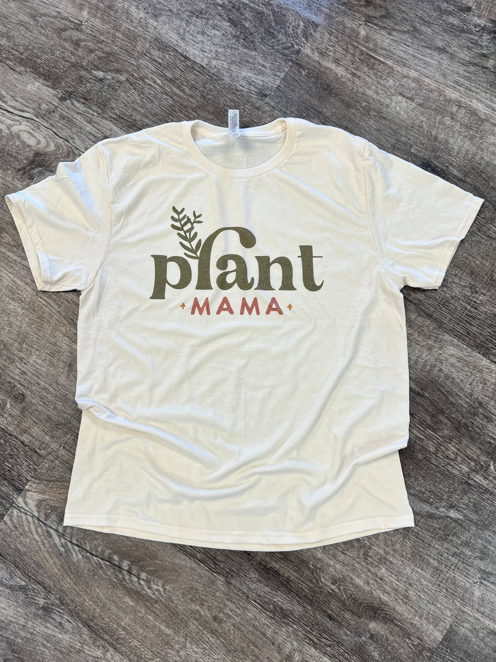 Plant Mama On Cream - Adult & Kids T-Shirts, Sweatshirts & Hoodies apparel design preview 1