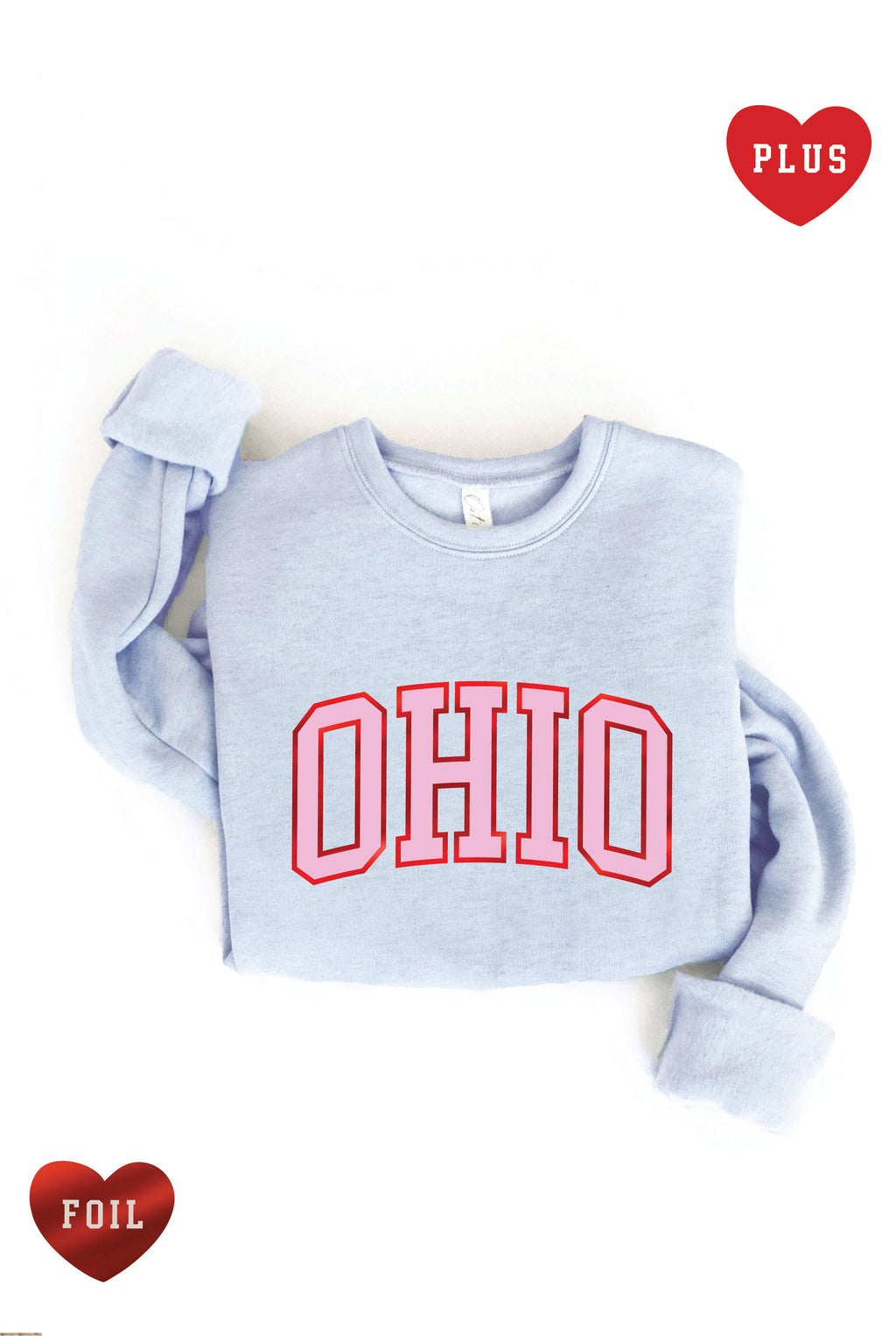 Ohio Foil Plus Graphic - Adult & Kids T-Shirts, Sweatshirts & Hoodies apparel design preview 1