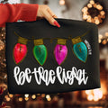 Be the Light Christmas Lights - Adult & Kids T-Shirts, Sweatshirts & Hoodies apparel design preview 1