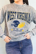 West Virginia Football Mineral Graphic Brushed - Adult & Kids T-Shirts, Sweatshirts & Hoodies apparel design preview 1