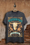 Western Vibes Rodeo Show Graphic Top - Adult & Kids T-Shirts, Sweatshirts & Hoodies apparel design preview 1
