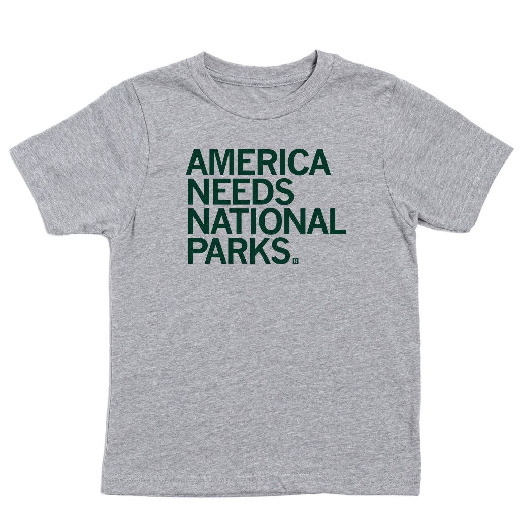 America Needs National Parks Kids - Adult & Kids T-Shirts, Sweatshirts & Hoodies apparel design preview 1