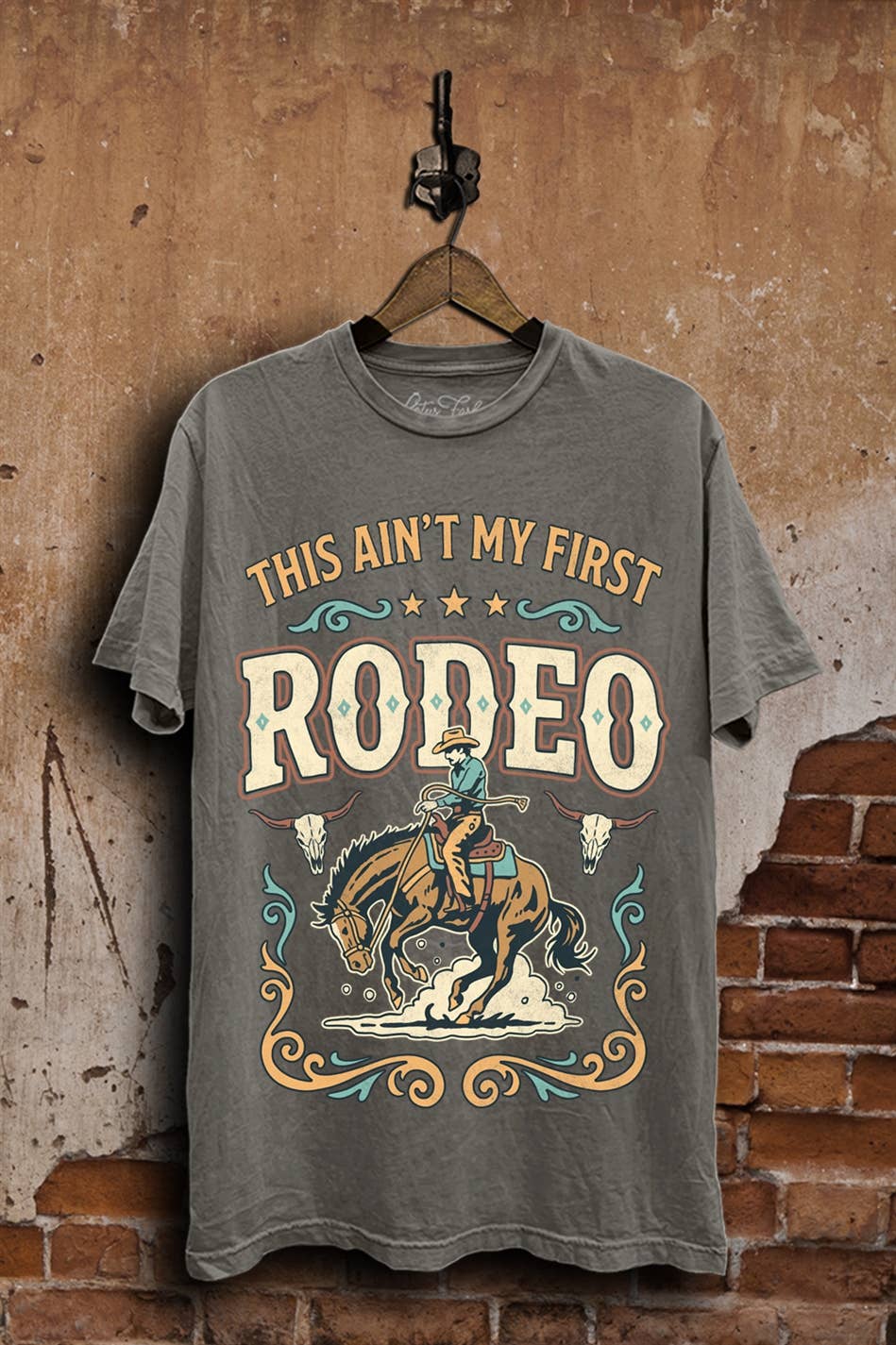 This Ain't My First Rodeo Graphic Top - Adult & Kids T-Shirts, Sweatshirts & Hoodies apparel design preview 1
