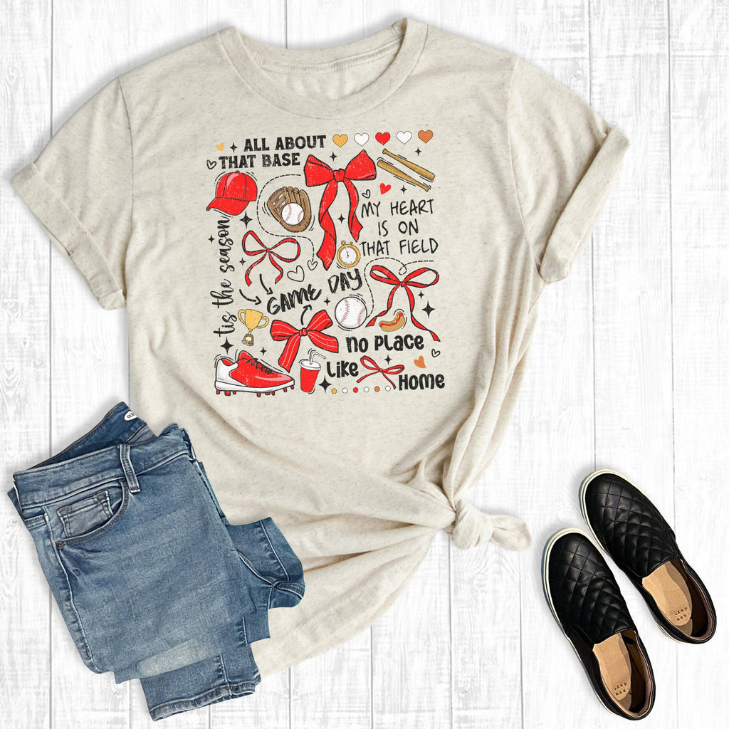 Retro Baseball Gameday Graphic - Adult & Kids T-Shirts, Sweatshirts & Hoodies apparel design preview 1