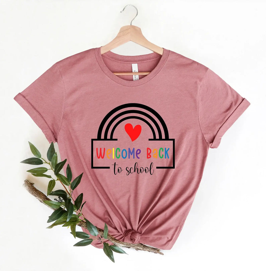 Welcome Back To School - Adult & Kids T-Shirts, Sweatshirts & Hoodies apparel design preview 1