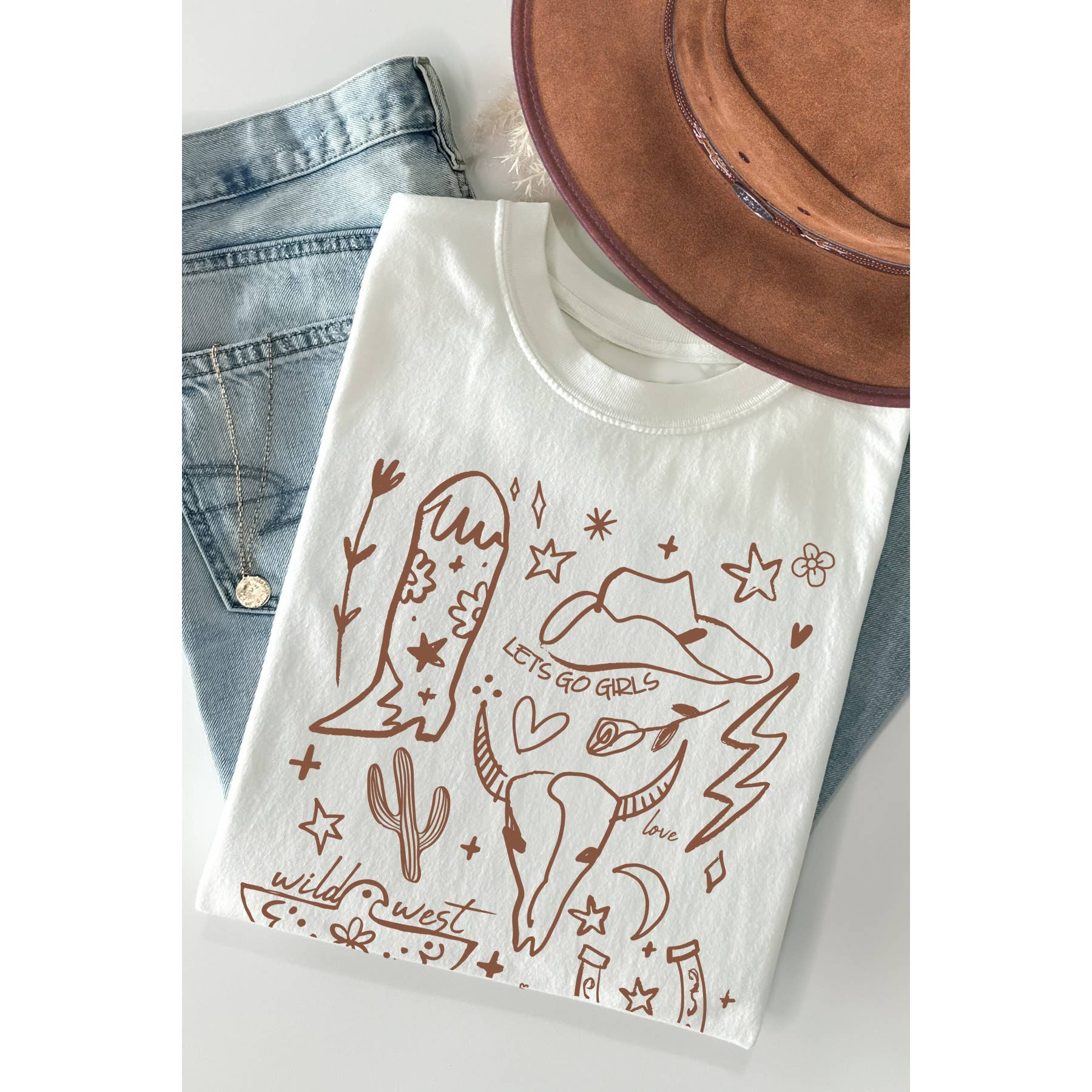Wild Wset Lets Go Girls - Adult & Kids T-Shirts, Sweatshirts & Hoodies apparel design preview 1