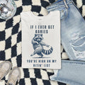 If I Ever Get Rabies - Adult & Kids T-Shirts, Sweatshirts & Hoodies apparel design preview 1