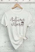 Autumm Vibes Pumpkin Latte - Adult & Kids T-Shirts, Sweatshirts & Hoodies apparel design preview 1