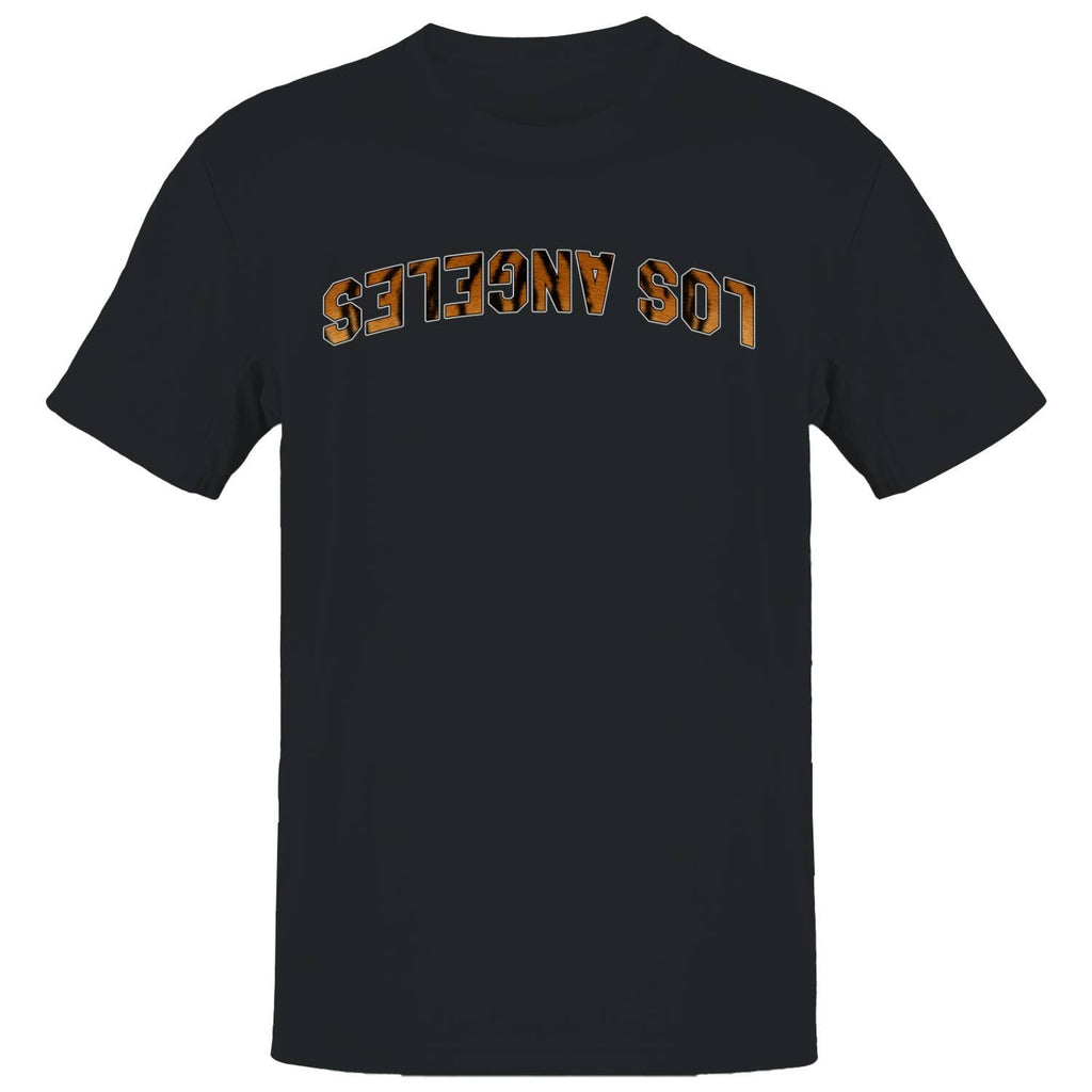 Los Angeles Tiger Print Arch Text Men's - Adult & Kids T-Shirts, Sweatshirts & Hoodies apparel design preview 1