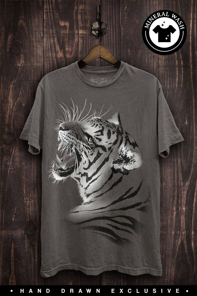 Roaring Tiger Graphic Top - Adult & Kids T-Shirts, Sweatshirts & Hoodies apparel design preview 1