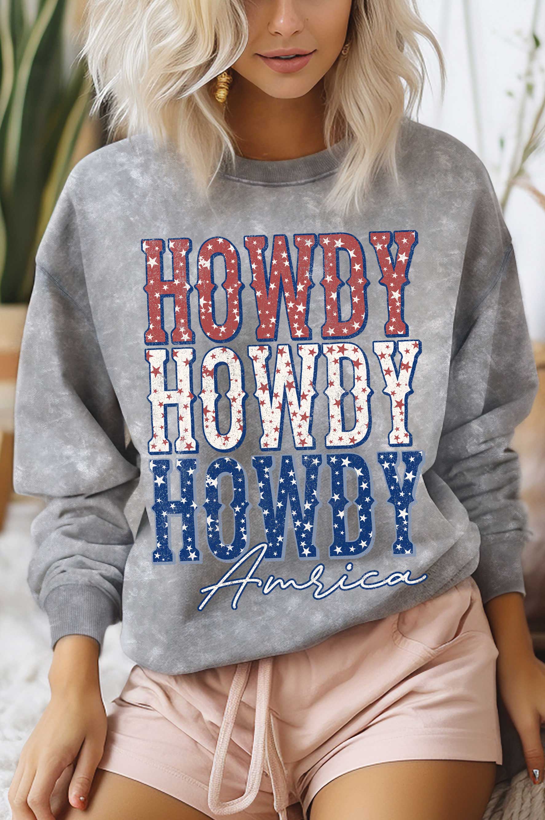 Howdy America Mineral Graphic Brushed - Adult & Kids T-Shirts, Sweatshirts & Hoodies apparel design preview 1