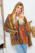 Plus Size Patchwork Jacket (KT-1356) - Adult & Kids T-Shirts, Sweatshirts & Hoodies apparel design preview 1
