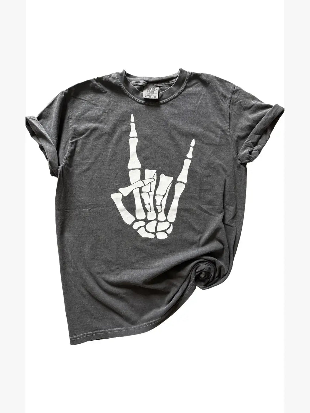 Skelly Hand Rock - Adult & Kids T-Shirts, Sweatshirts & Hoodies apparel design preview 1