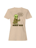 Alien's Monday Mood Humor Design Women's - Adult & Kids T-Shirts, Sweatshirts & Hoodies apparel design preview 1