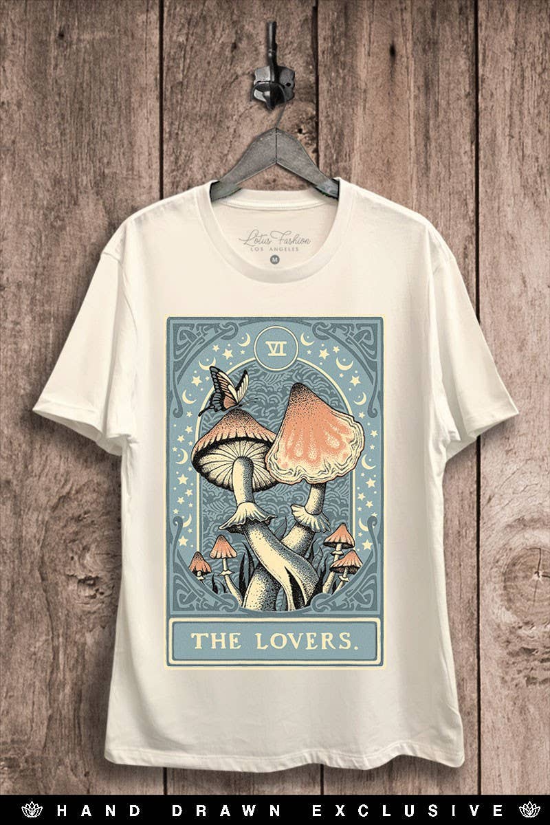 The Lovers Mushroom Graphic Top - Adult & Kids T-Shirts, Sweatshirts & Hoodies apparel design preview 1