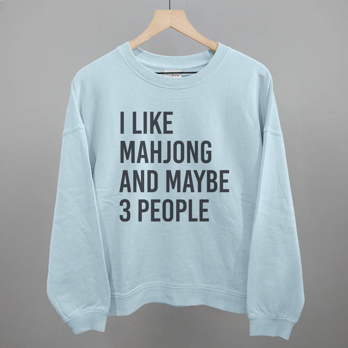 I Like Mahjong and Maybe 3 People - Adult & Kids T-Shirts, Sweatshirts & Hoodies apparel design preview 1