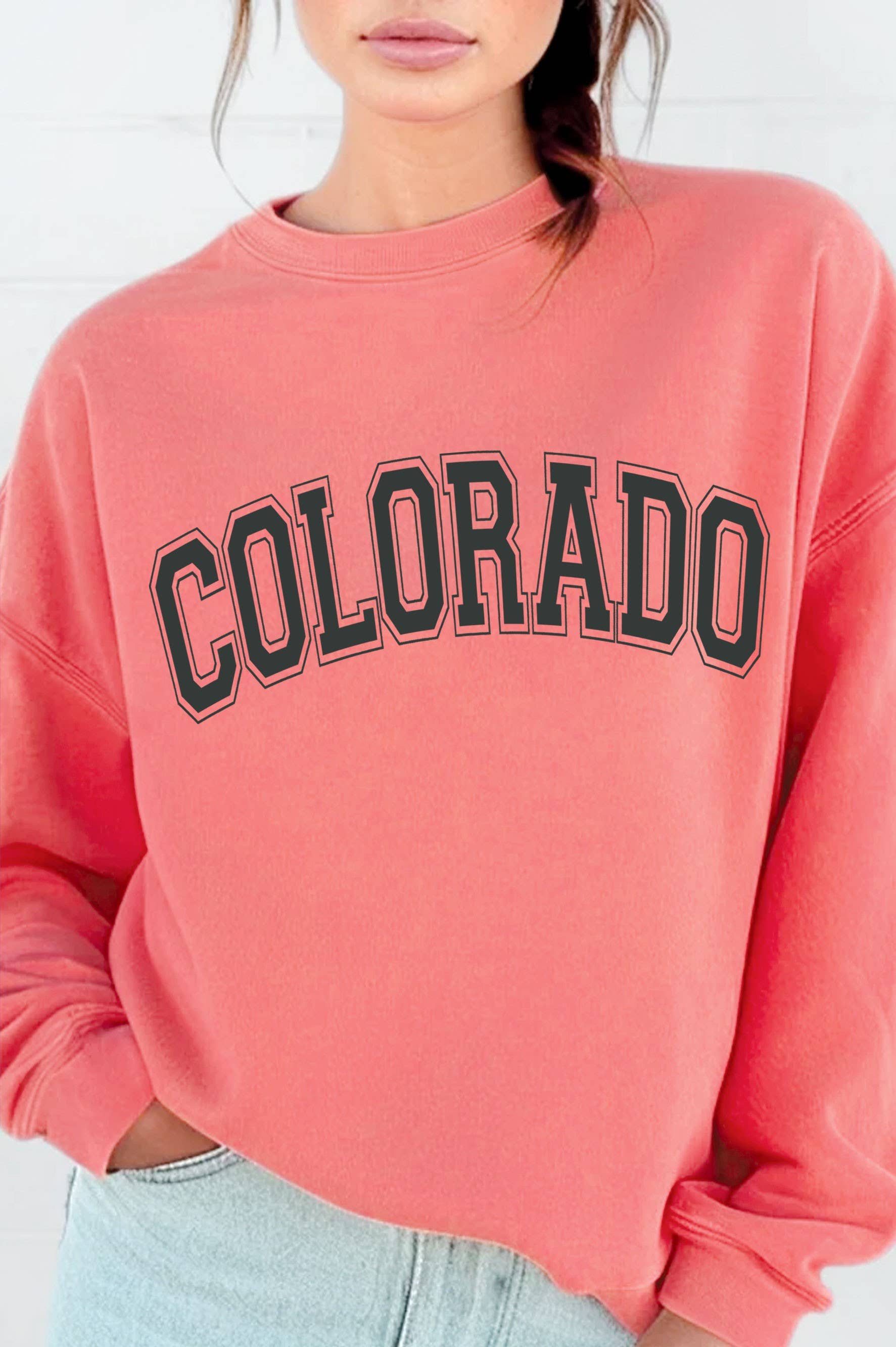 Colorado Puff Graphic Brushed - Adult & Kids T-Shirts, Sweatshirts & Hoodies apparel design preview 1