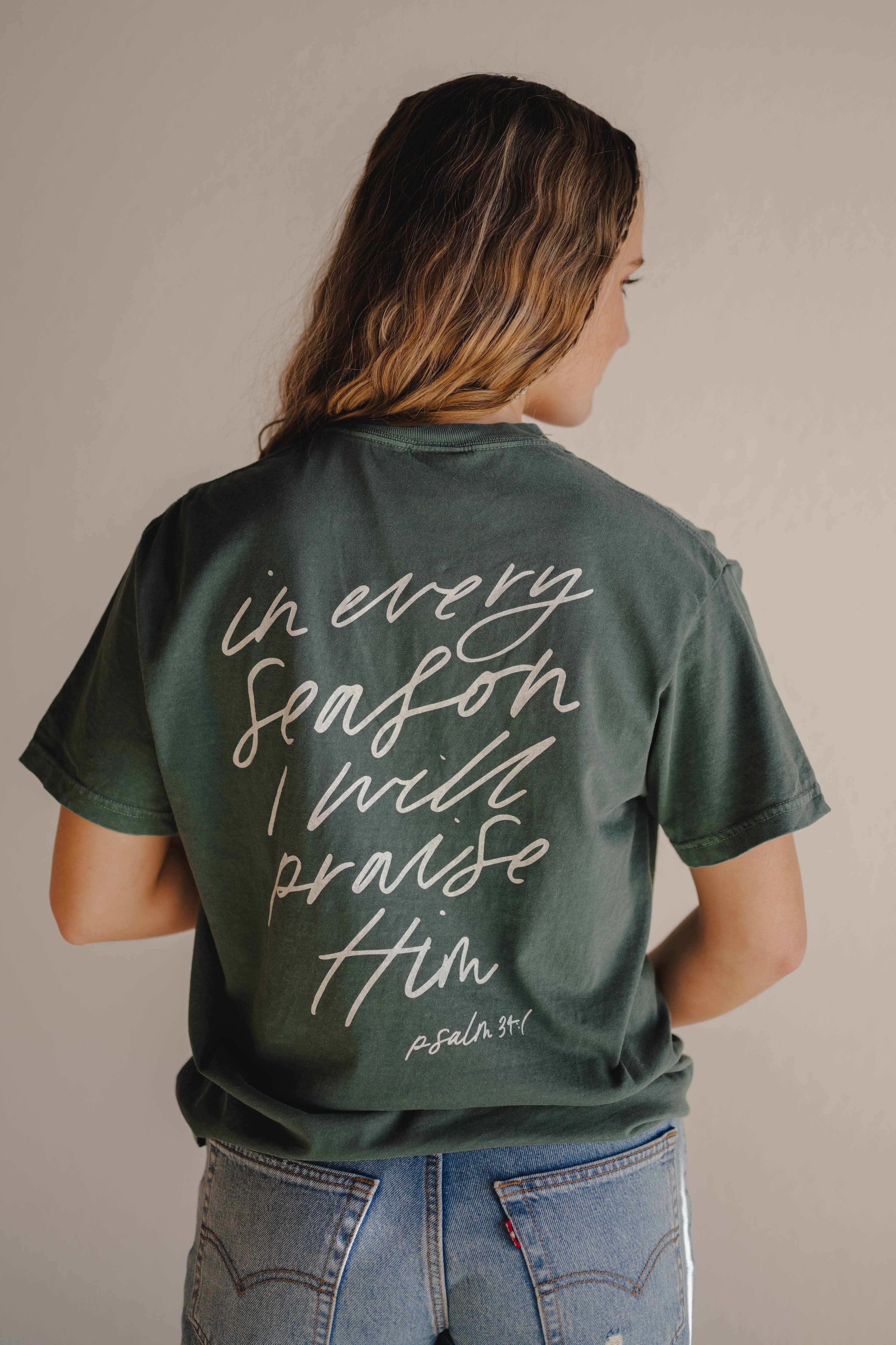 In Every Season Women's Christian - Adult & Kids T-Shirts, Sweatshirts & Hoodies apparel design preview 1