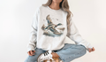 Vintage Mallard Wilderness Crew Neck Duck - Adult & Kids T-Shirts, Sweatshirts & Hoodies apparel design preview 1