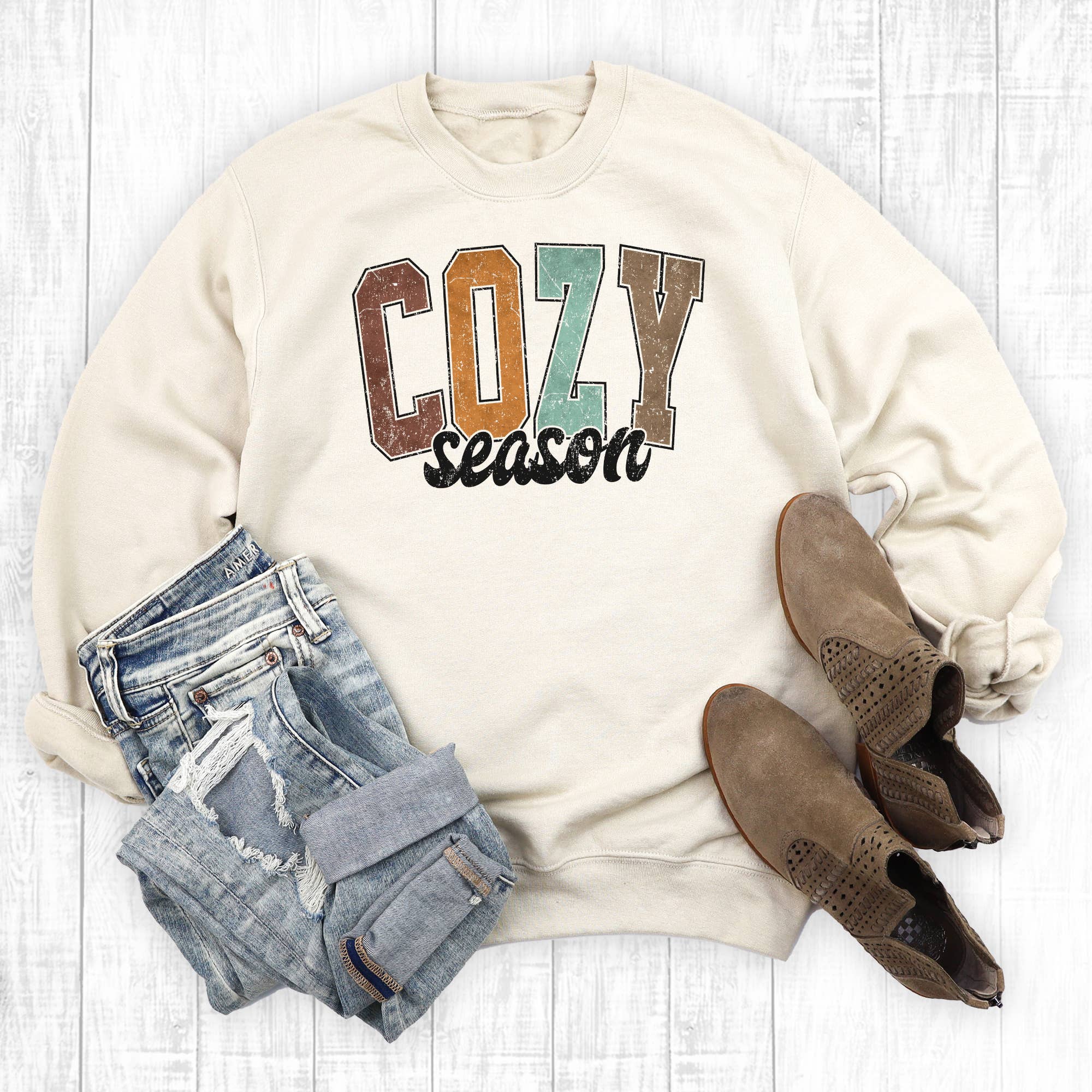 Cozy Season - Adult & Kids T-Shirts, Sweatshirts & Hoodies apparel design preview 1