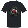 Soccer Breaking Through Men's - Adult & Kids T-Shirts, Sweatshirts & Hoodies apparel design preview 1