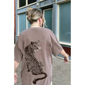 Do Not Look Back Leopard Vintage Graphic Oversized - Adult & Kids T-Shirts, Sweatshirts & Hoodies apparel design preview 1