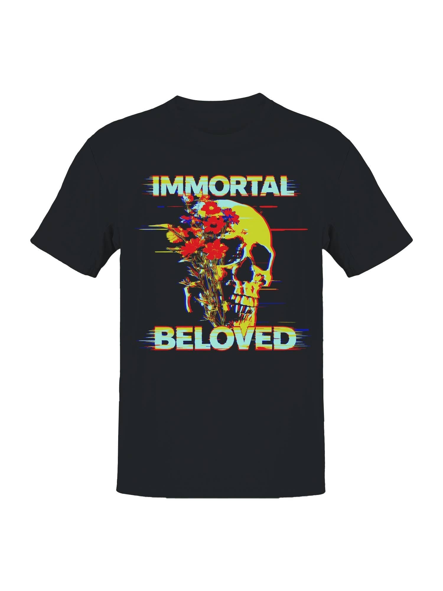 Immortal Beloved Skull Art Men's - Adult & Kids T-Shirts, Sweatshirts & Hoodies apparel design preview 1