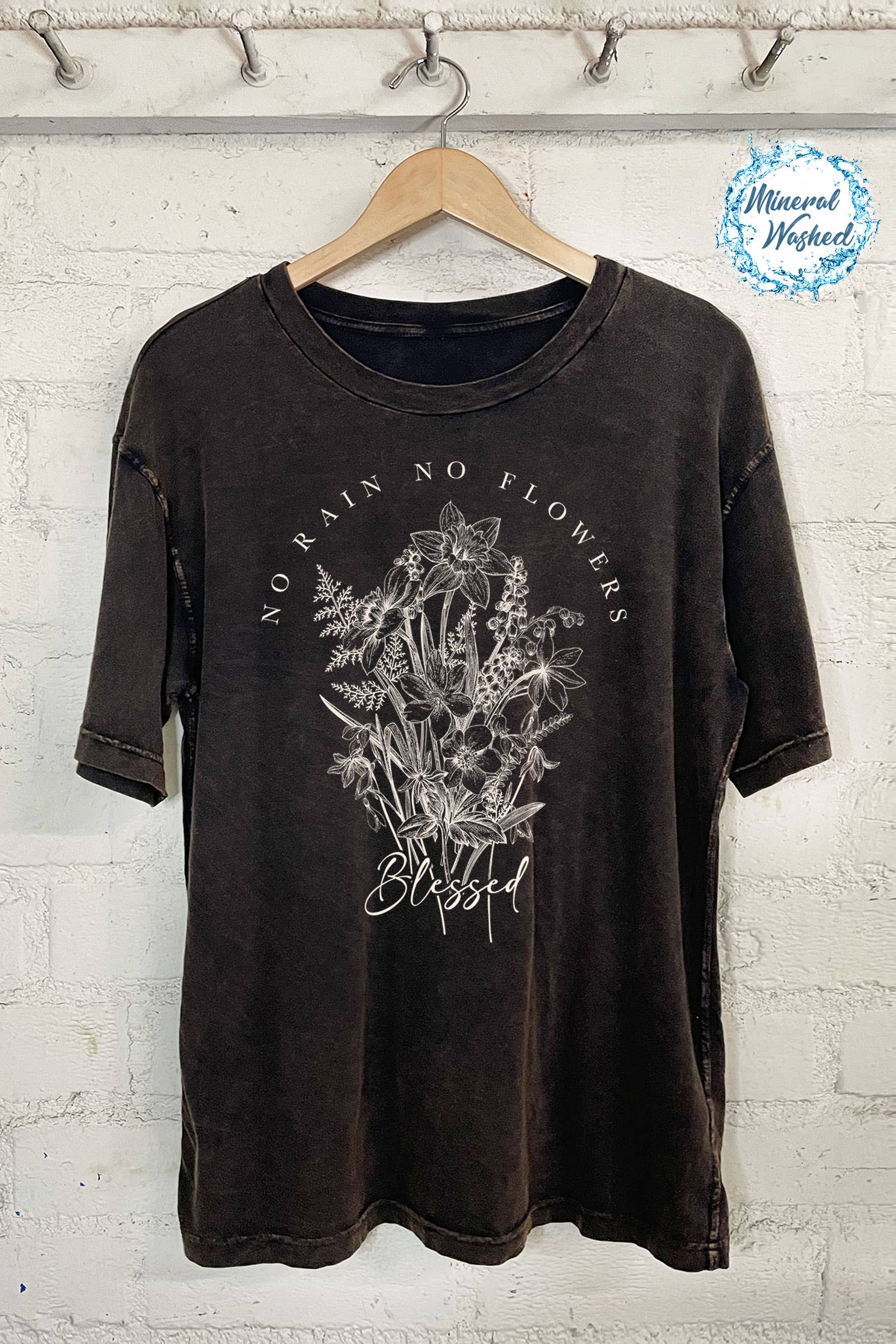 No Rain Flowers - Adult & Kids T-Shirts, Sweatshirts & Hoodies apparel design preview 1