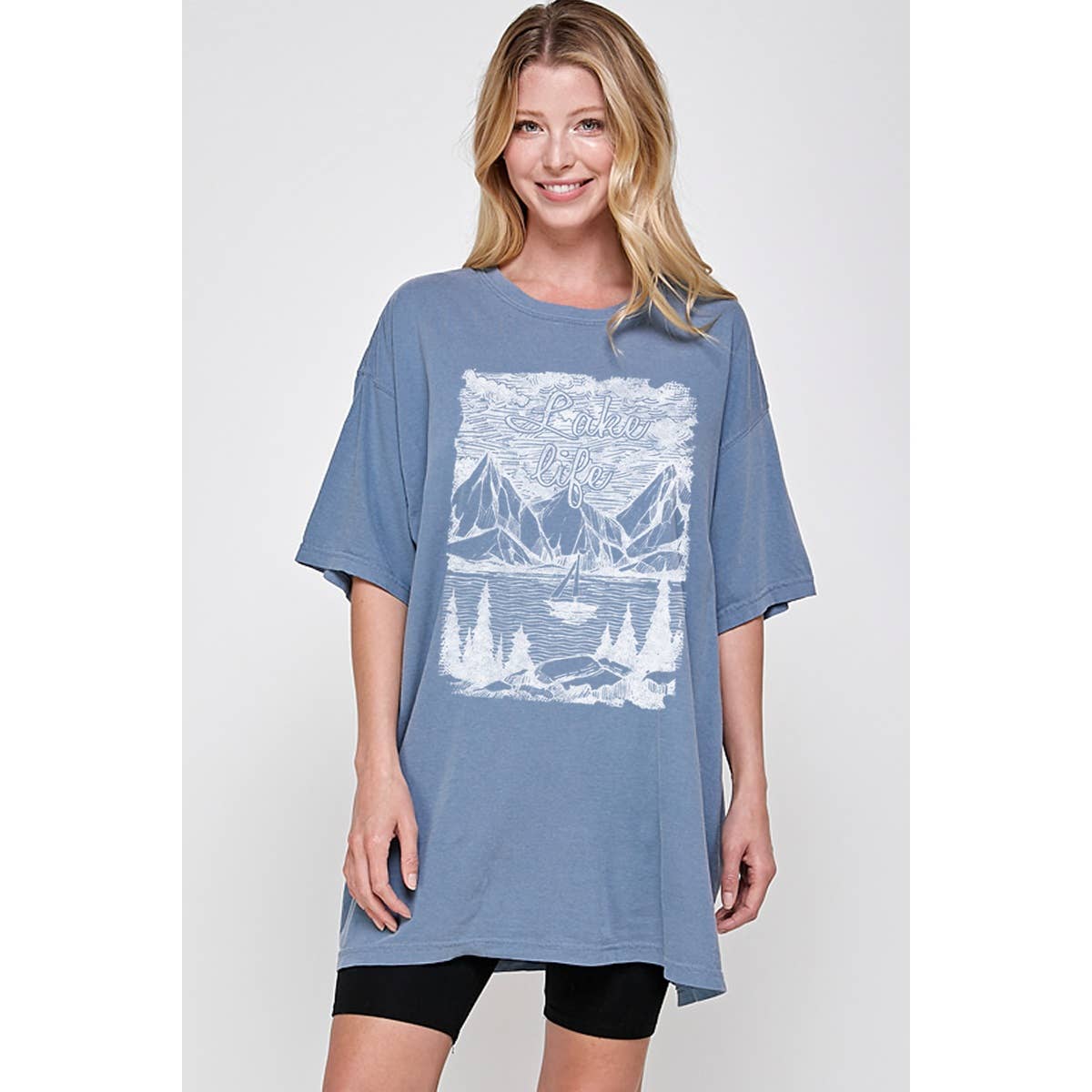 Lake Life Vintage Graphic Oversized - Adult & Kids T-Shirts, Sweatshirts & Hoodies apparel design preview 1