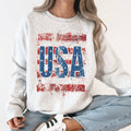 Vintage USA, Patriotic America Red White and Blue - Adult & Kids T-Shirts, Sweatshirts & Hoodies apparel design preview 1