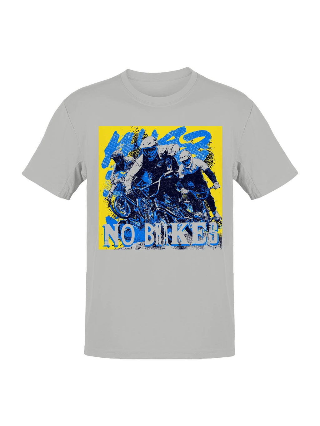 No Brakes Bike Racing Art Men's - Adult & Kids T-Shirts, Sweatshirts & Hoodies apparel design preview 1