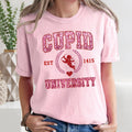 Cupid University Love For Valentine's Day - Adult & Kids T-Shirts, Sweatshirts & Hoodies apparel design preview 1