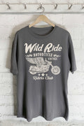 Wild Ride Motorcycle-Oversized - Adult & Kids T-Shirts, Sweatshirts & Hoodies apparel design preview 1