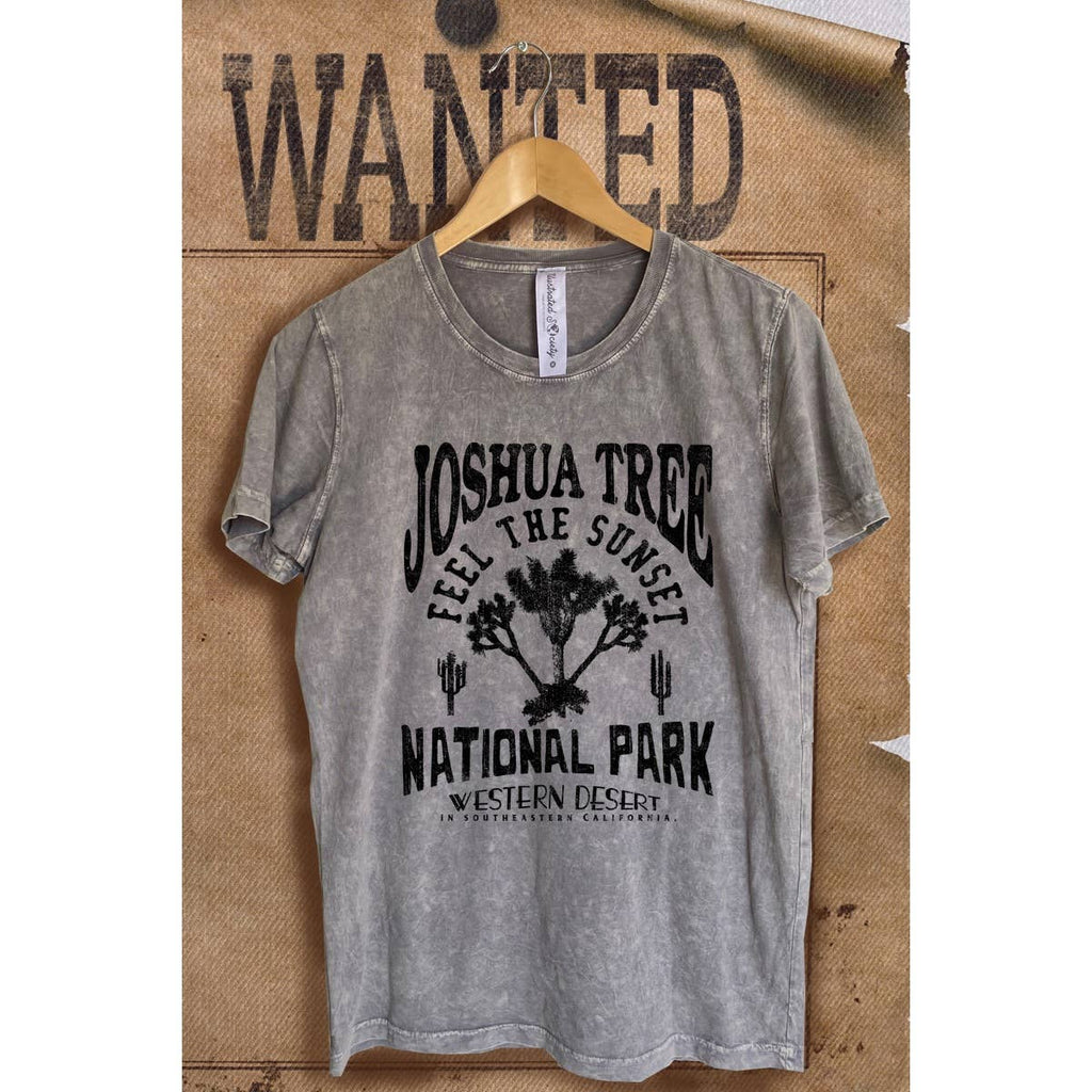 Joshua Tree Vintage Mineral Wash Graphic - Adult & Kids T-Shirts, Sweatshirts & Hoodies apparel design preview 1