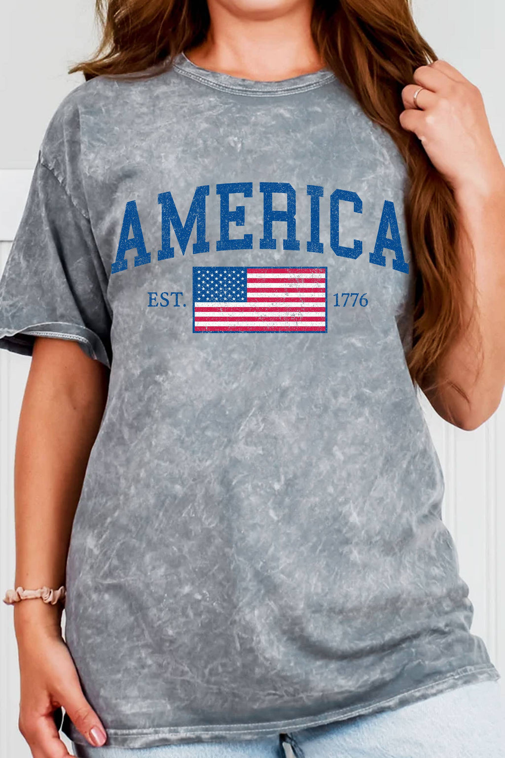America Flag Mineral Graphic - Adult & Kids T-Shirts, Sweatshirts & Hoodies apparel design preview 1