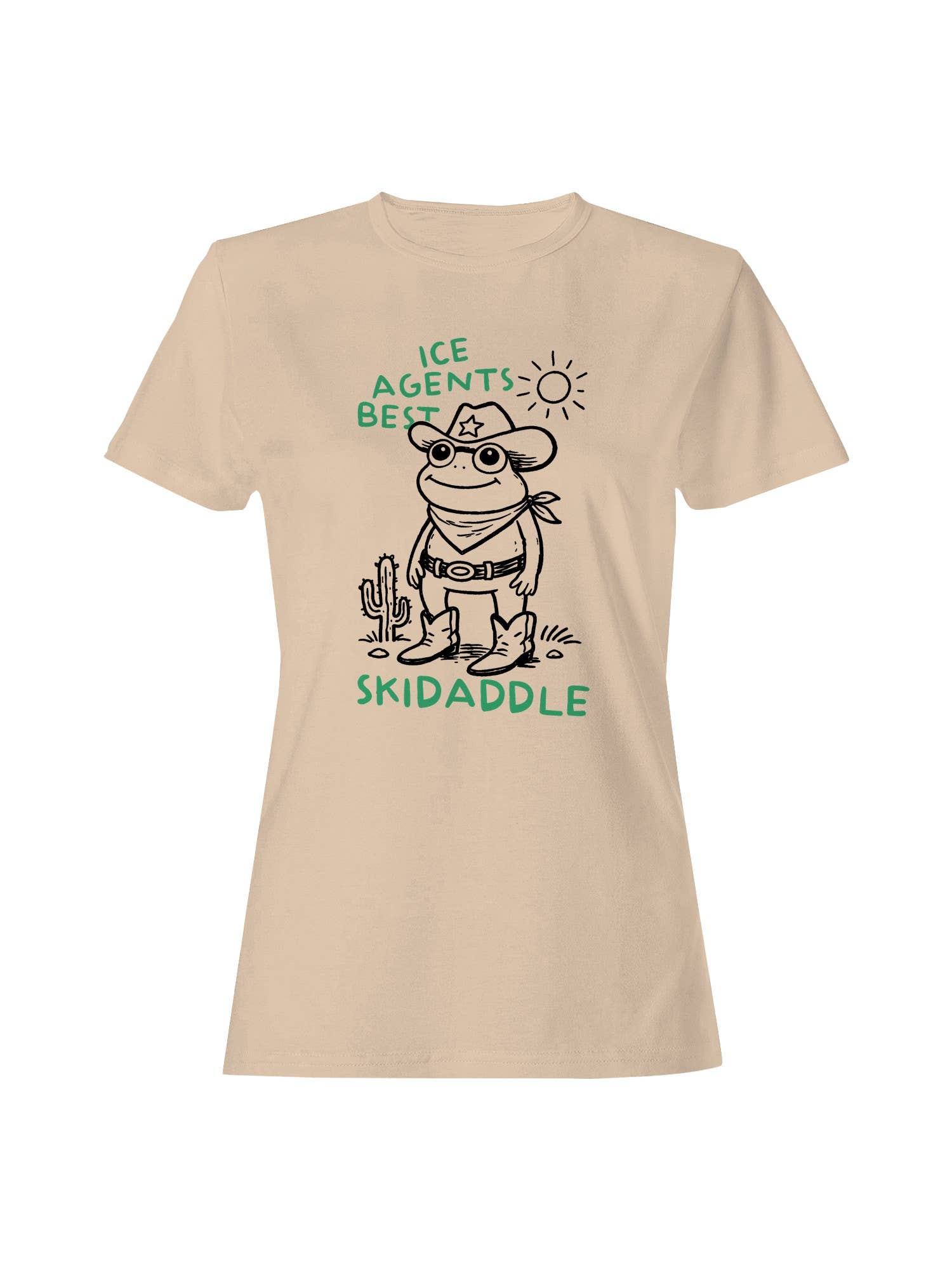 Ice Agents Skidaddle Meme Women's Natural - Adult & Kids T-Shirts, Sweatshirts & Hoodies apparel design preview 1