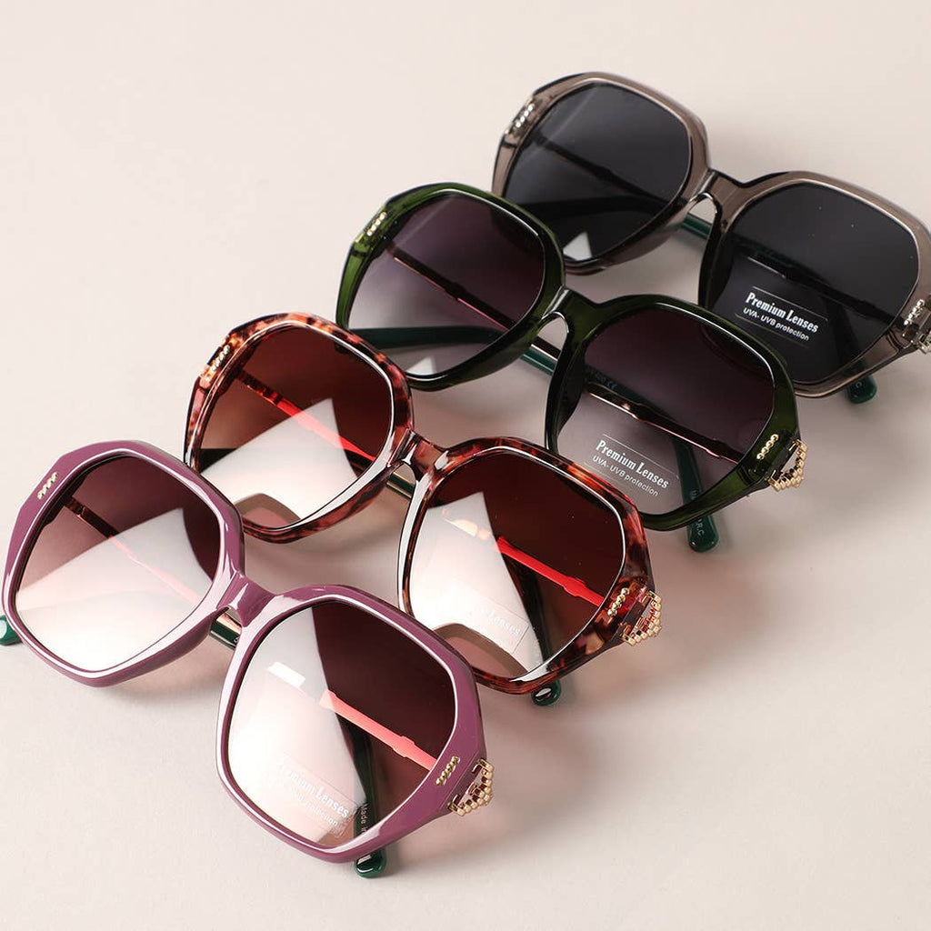 Hexagon Multi-Toned Large Lenses Sunglasses - Adult & Kids T-Shirts, Sweatshirts & Hoodies apparel design preview 1