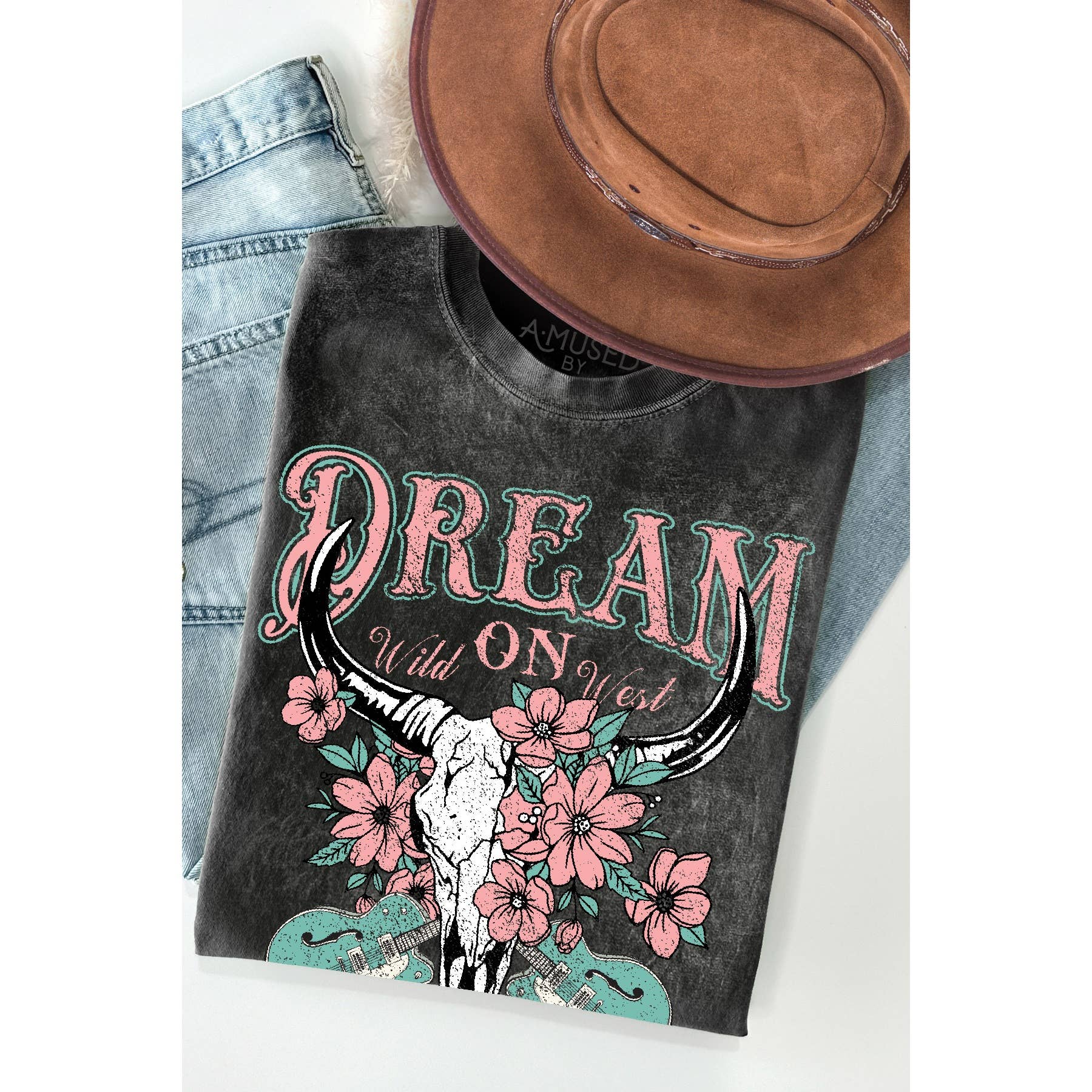 Dream- Mineral Wash - Adult & Kids T-Shirts, Sweatshirts & Hoodies apparel design preview 1