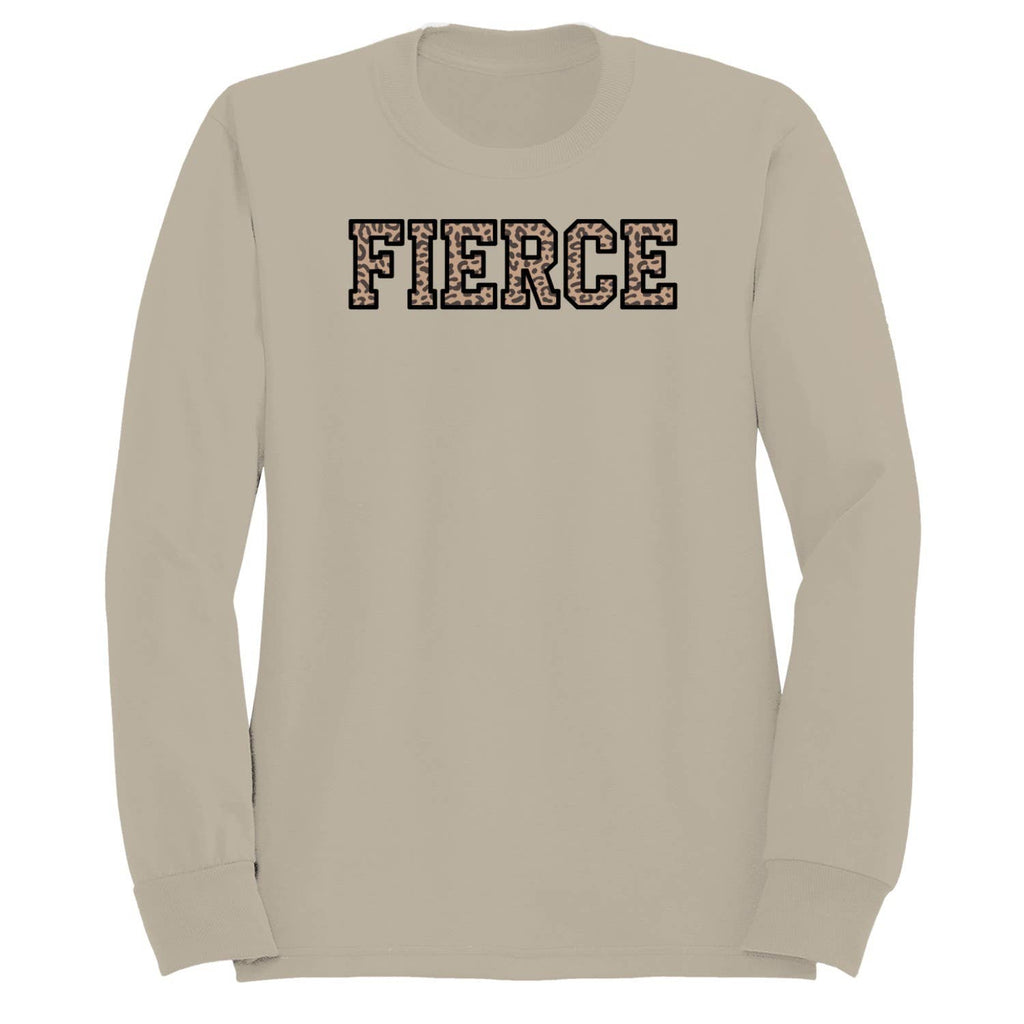 Fierce Leopard Print Women's - Adult & Kids T-Shirts, Sweatshirts & Hoodies apparel design preview 1