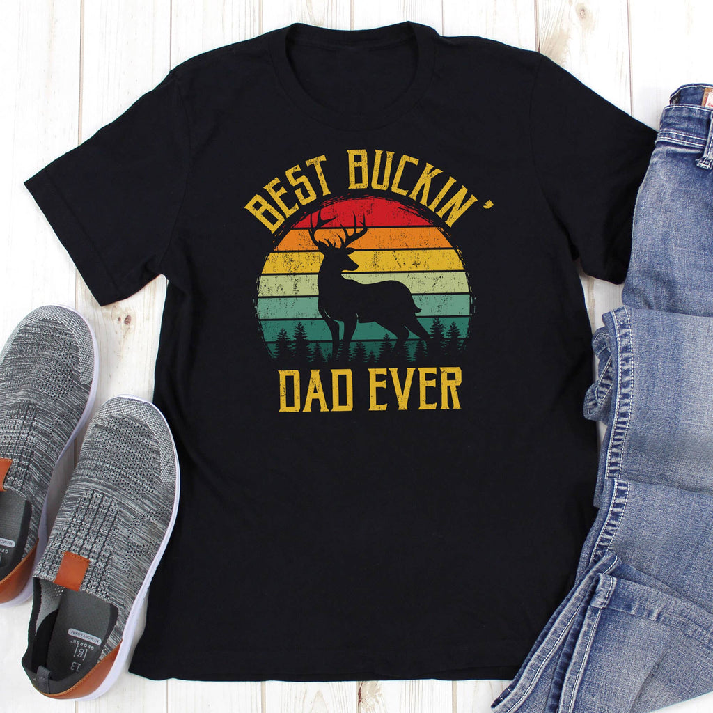 Best Buckin' Dad - Adult & Kids T-Shirts, Sweatshirts & Hoodies apparel design preview 1