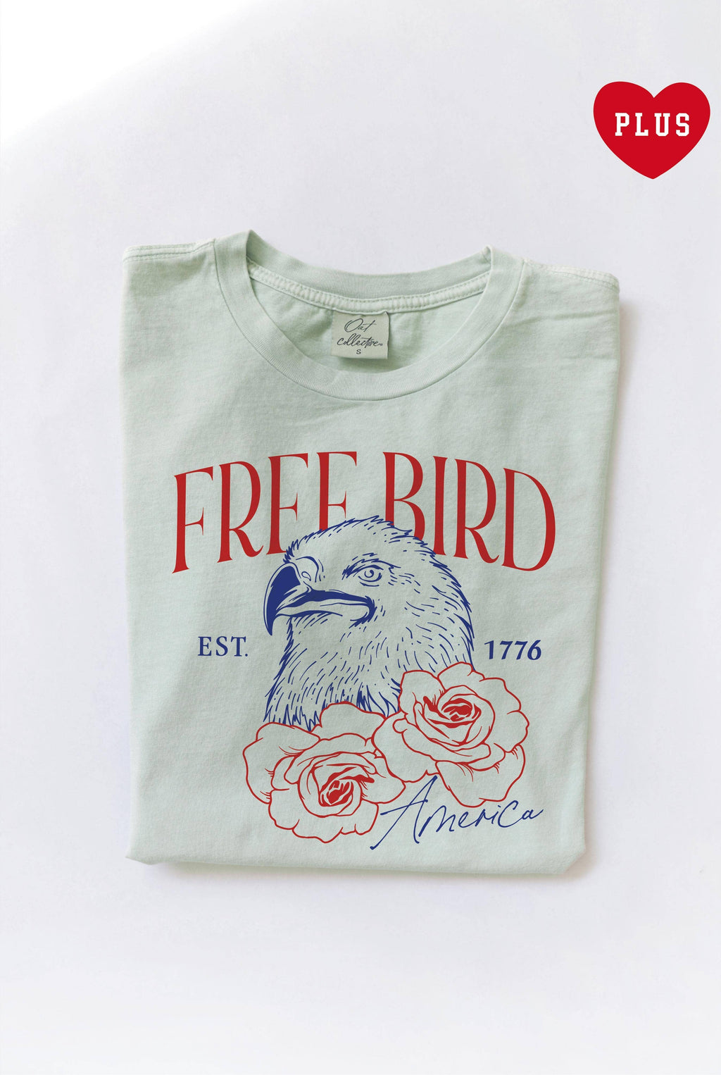 Free Bird America Plus Mineral Graphic Top - Adult & Kids T-Shirts, Sweatshirts & Hoodies apparel design preview 1