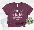 Pre-K Crew - Adult & Kids T-Shirts, Sweatshirts & Hoodies apparel design preview 1