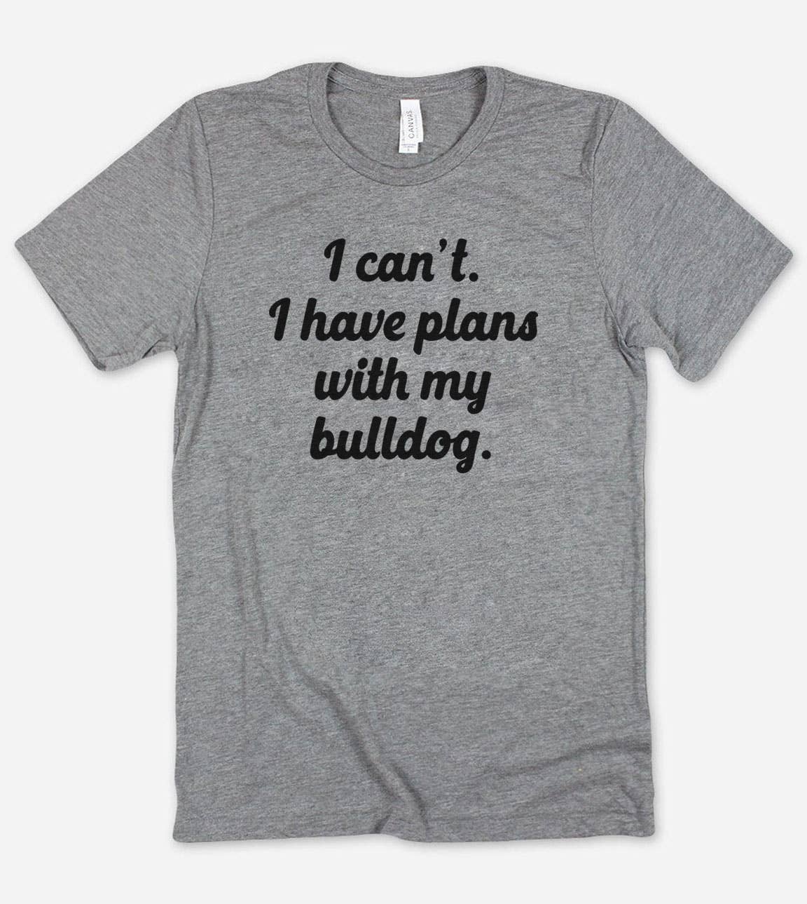 I Can't Have Plans Dogs Nerd Animal Lover Sassy - Adult & Kids T-Shirts, Sweatshirts & Hoodies apparel design preview 1
