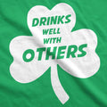 Drinks Well with Others Men's - Adult & Kids T-Shirts, Sweatshirts & Hoodies apparel design preview 1