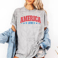 America, 1776, USA, 4th of July, Color Blast - Adult & Kids T-Shirts, Sweatshirts & Hoodies apparel design preview 1