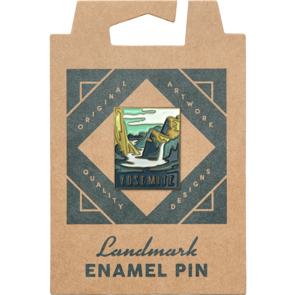 Yosemite National Park Enamel Pin - Adult & Kids T-Shirts, Sweatshirts & Hoodies apparel design preview 1