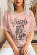 Wild Side Brave Soul Leopard Hand Drawn Graphic - Adult & Kids T-Shirts, Sweatshirts & Hoodies apparel design preview 1