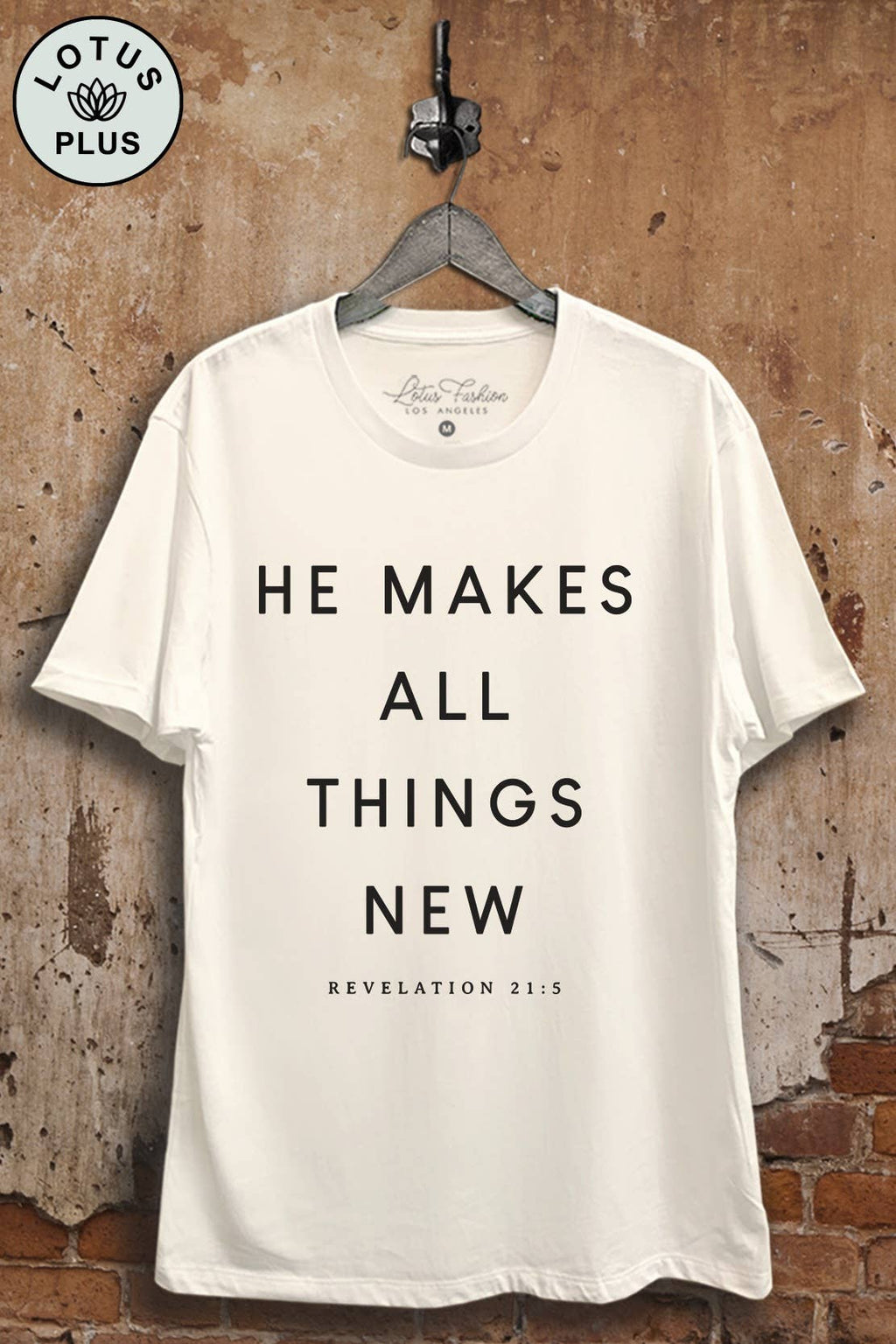 He Makes All Things New Graphic Top - Adult & Kids T-Shirts, Sweatshirts & Hoodies apparel design preview 1