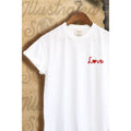 Love Embroidery Valentine Vintage Graphic - Adult & Kids T-Shirts, Sweatshirts & Hoodies apparel design preview 1